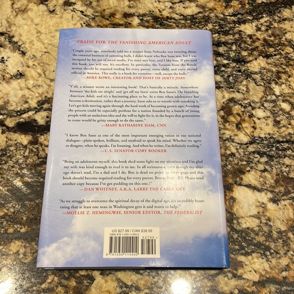 Ben Sasse - The Vanishing American Adult - Picture 2 of 3
